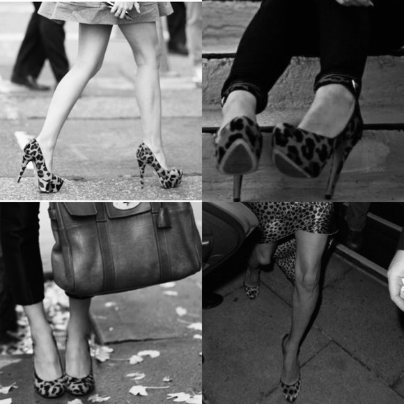 🌟🐆Chicest Leopard Heels 7 1/2. -Temp lower price. Only a few hours. - Picture 8 of 16